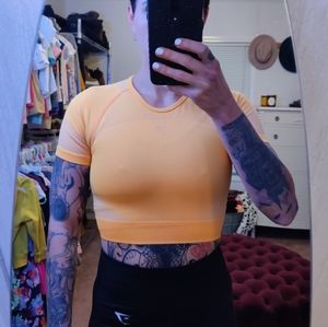 Gymshark cropped top Sz s